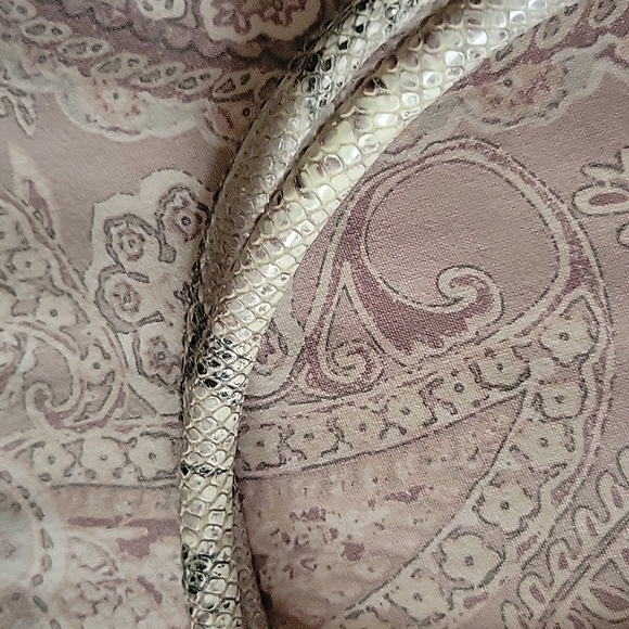 Cole Haan Embossed Python Bag - Picture 6 of 9